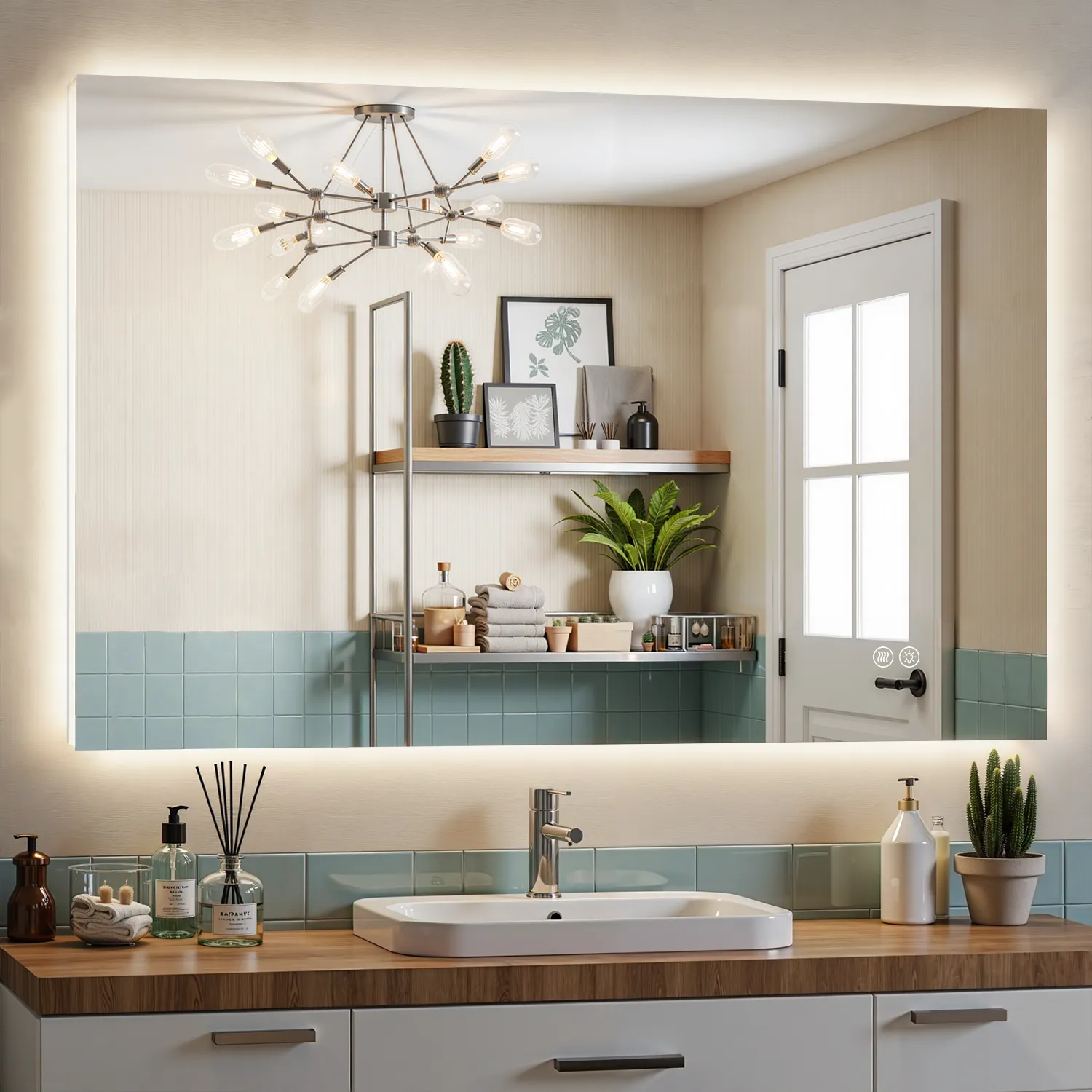 Backlit LED Bathroom Mirror