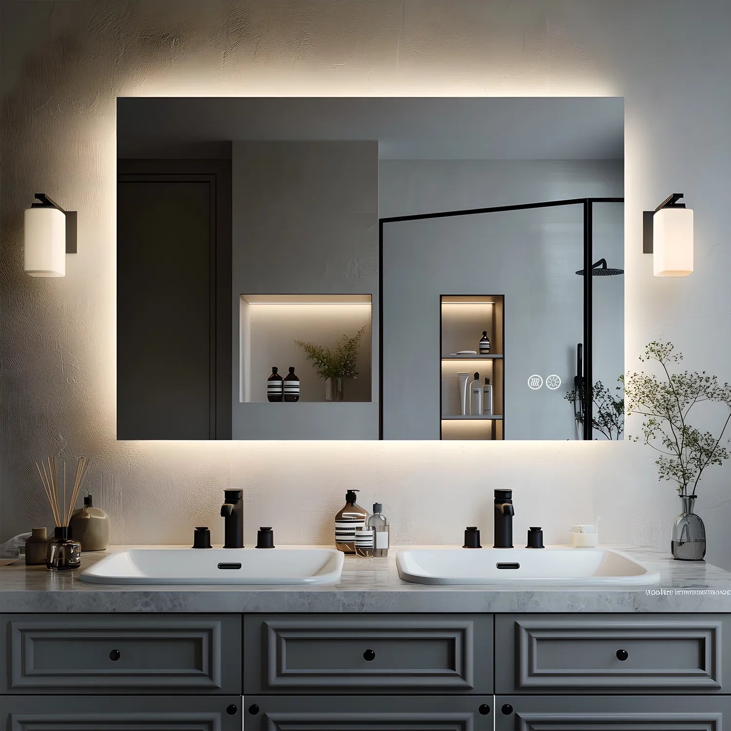 Backlit LED Bathroom Mirror