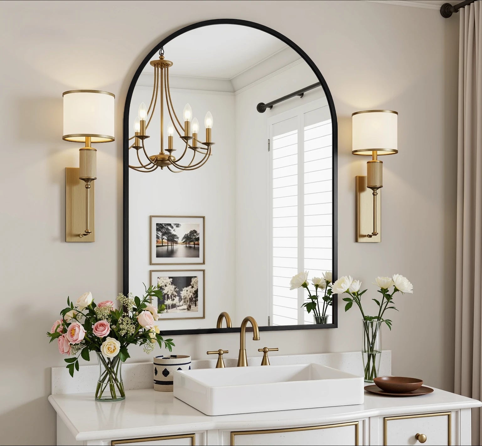 Arch Shaped Mirror