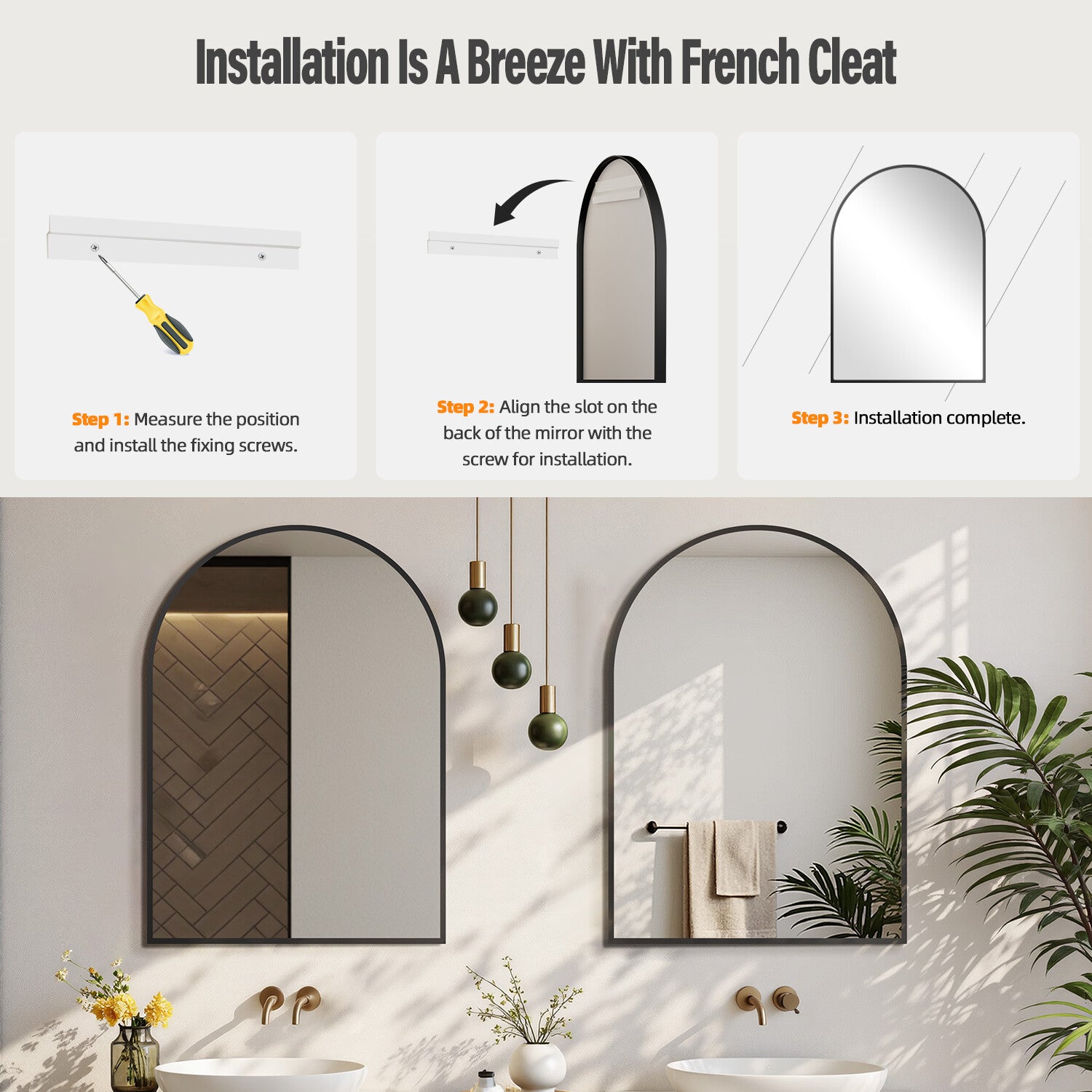 Arch Shaped Mirror