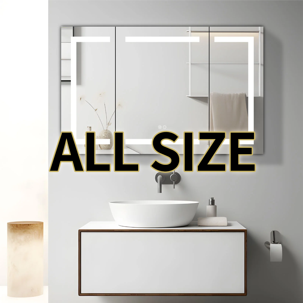 LED Bathroom Mirror Cabinet
