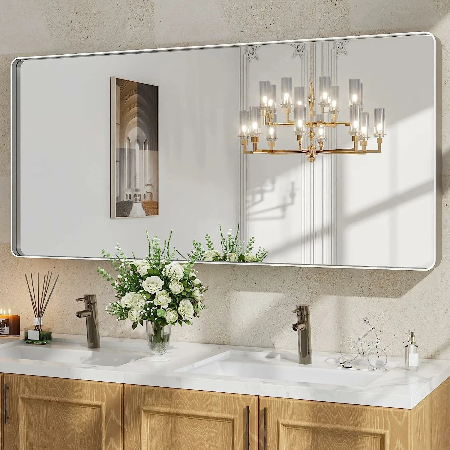 Black Frame Mirror