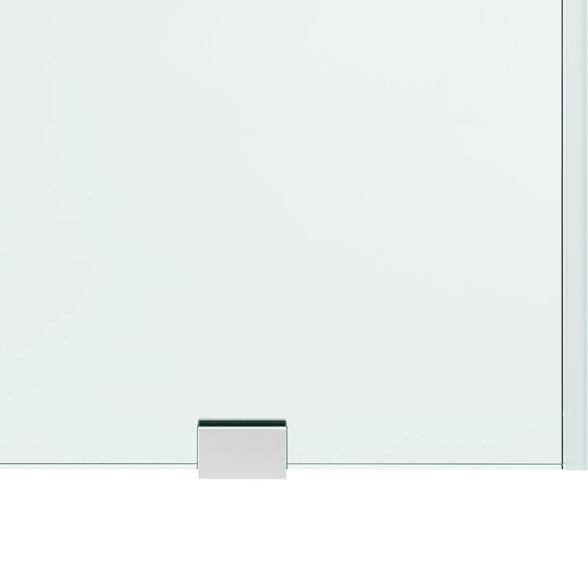 3/8" Clear Glass 56-60" W x 74" H Sliding Frameless Chrome Shower Door