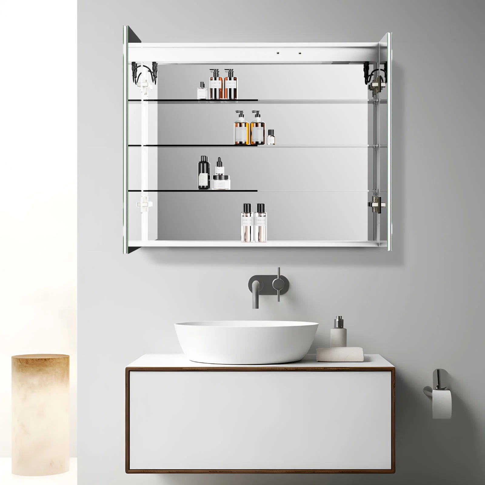 Illuminated Medicine Cabinet