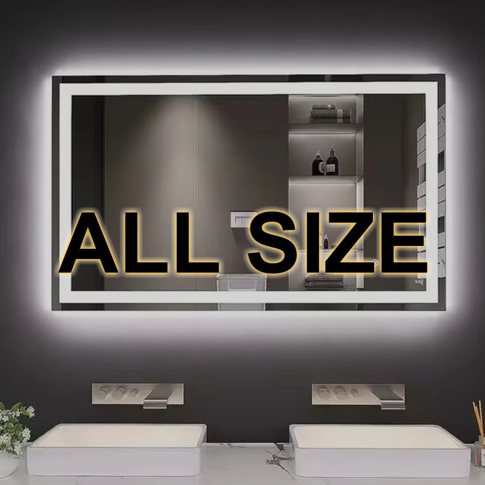 Upgrade Your Bathroom with Stylish LOAAO LED Bathroom Mirrors