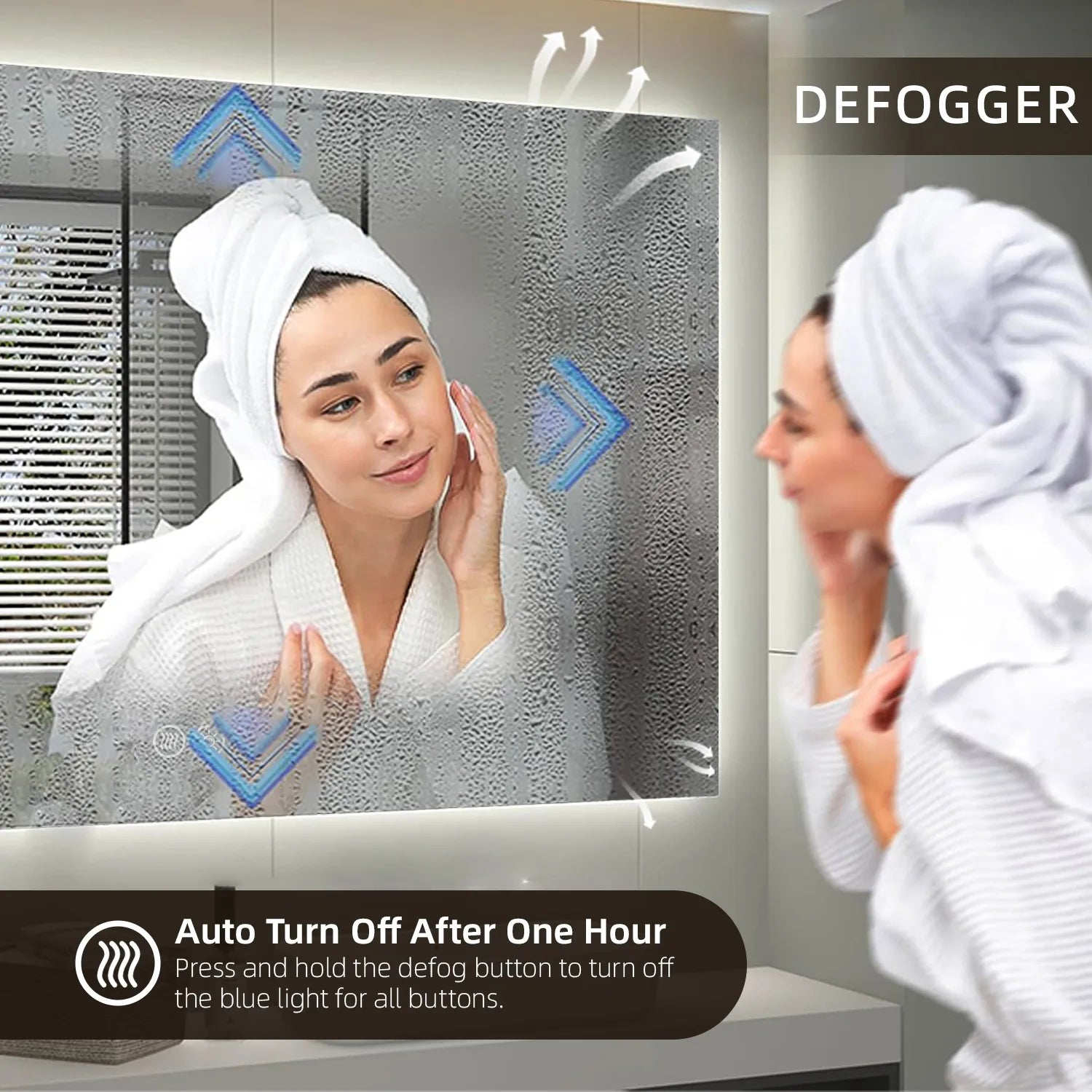 Backlit LED Bathroom Mirror